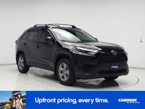 Black 2025 Toyota RAV4 Hybrid LE