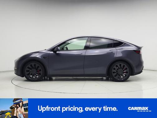 Gray 2023 Tesla Model Y Performance