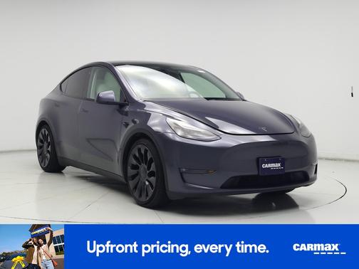 Gray 2023 Tesla Model Y Performance