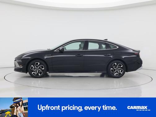 Black 2025 Hyundai SONATA SEL
