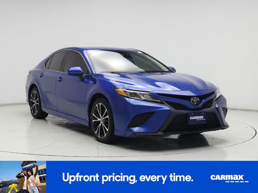 Blue 2020 Toyota Camry SE