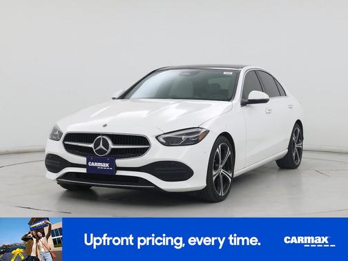 White 2023 Mercedes-Benz C-Class