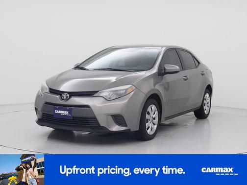 Gold 2016 Toyota Corolla LE