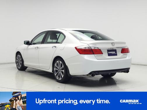 White 2015 Honda Accord Sport