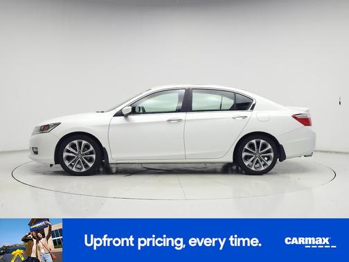 White 2015 Honda Accord Sport