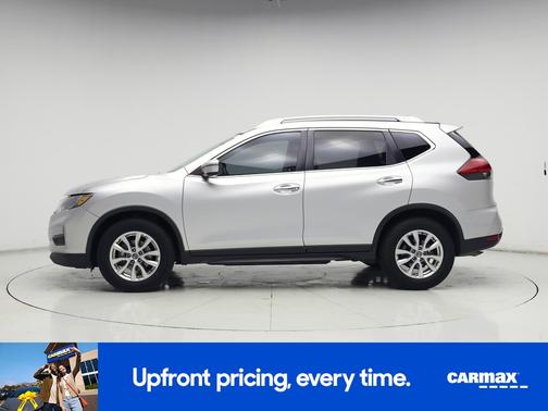 Silver 2017 Nissan Rogue SV