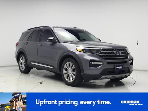 Gray 2024 Ford Explorer XLT
