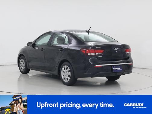 Black 2022 Kia Rio LX