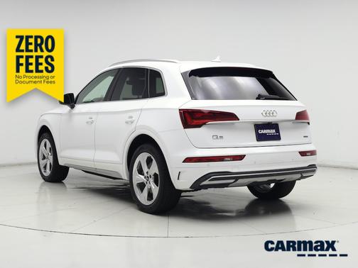 White 2021 Audi Q5 Premium Plus