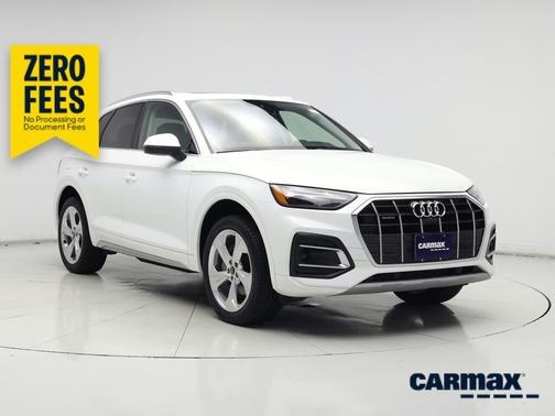 White 2021 Audi Q5 Premium Plus