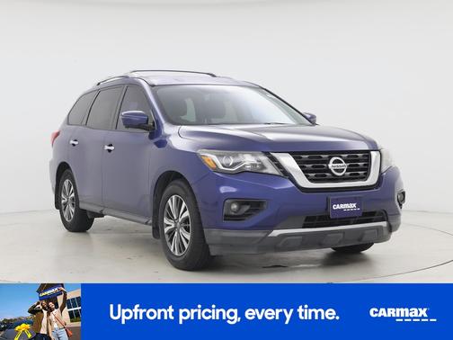 Blue 2018 Nissan Pathfinder SL