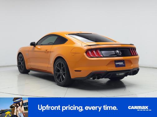 Orange 2020 Ford Mustang Ecoboost