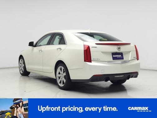 White 2014 Cadillac ATS Luxury