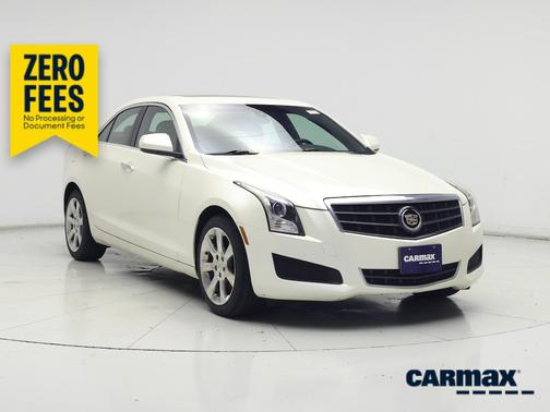 White 2014 Cadillac ATS Luxury