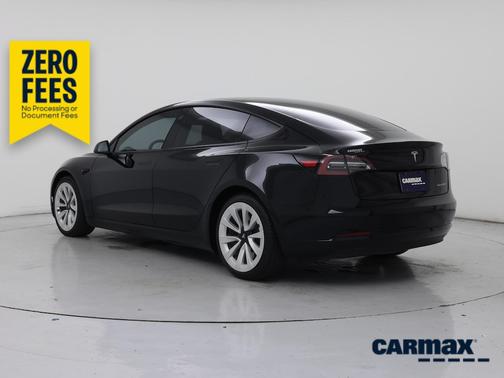 Black 2021 Tesla Model 3 Long Range