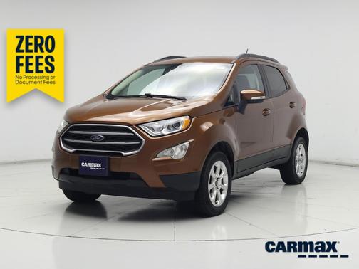 Orange 2020 Ford EcoSport SE