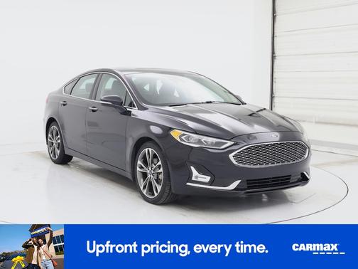 Black 2020 Ford Fusion Titanium