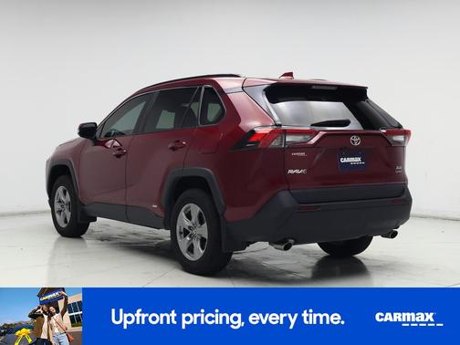 Red 2025 Toyota RAV4 Hybrid XLE