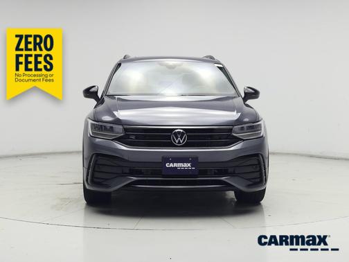 Gray 2023 Volkswagen Tiguan SE R-Line Black