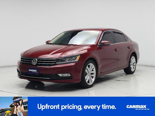Red 2018 Volkswagen Passat SE