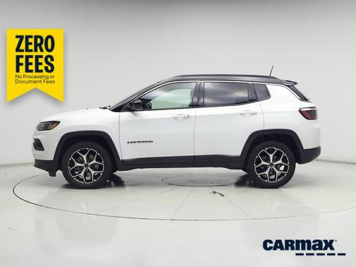 White 2025 Jeep Compass Limited