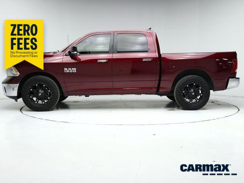 Burgundy 2017 RAM 1500 Lonestar