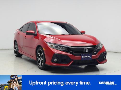 Red 2018 Honda Civic SI