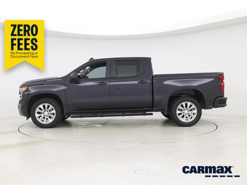 Black 2023 Chevrolet Silverado 1500 Custom