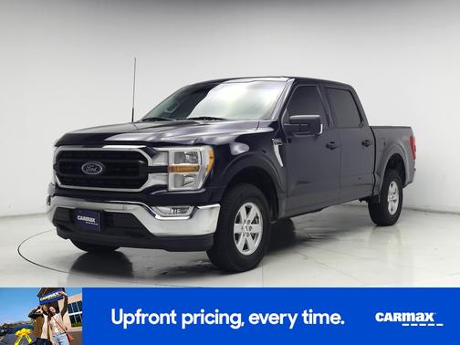 Blue 2021 Ford F-150 XLT
