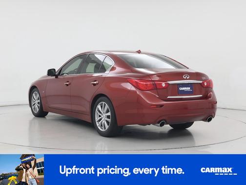 Red 2015 INFINITI Q50 Premium