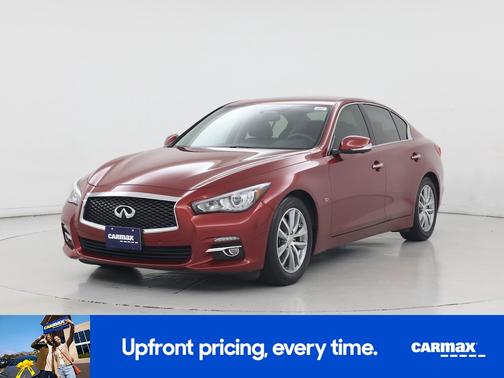 Red 2015 INFINITI Q50 Premium