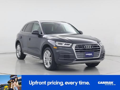 Blue 2018 Audi Q5 Premium Plus