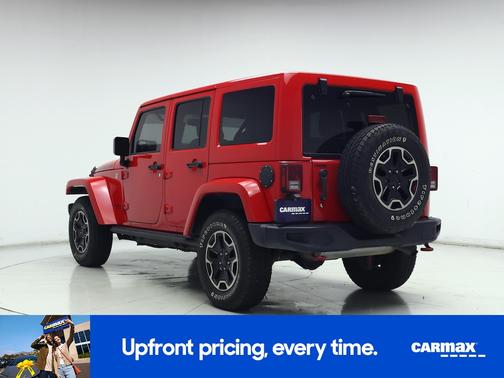 Red 2017 Jeep Wrangler Unlimited Rubicon Hard Rock