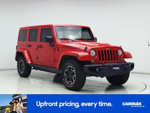 Red 2017 Jeep Wrangler Unlimited Rubicon Hard Rock