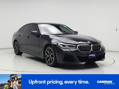 Black 2021 BMW 540 I