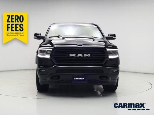 Black 2020 RAM 1500 Laramie