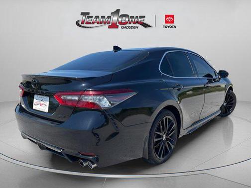Midnight Black Metallic 2022 Toyota Camry XSE