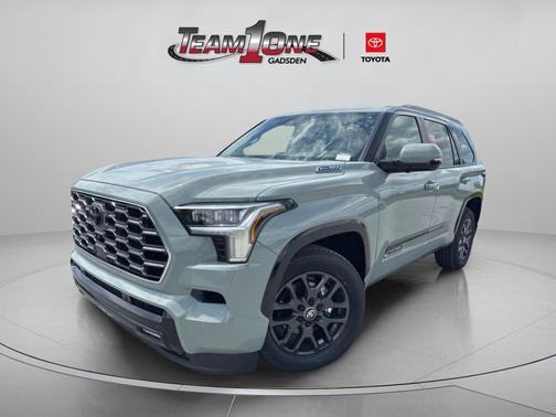 Lunar Rock 2026 Toyota Sequoia Platinum