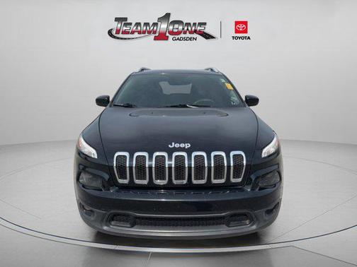 Diamond Black Crystal Pearlcoat 2017 Jeep Cherokee Latitude