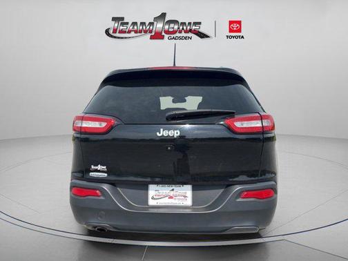 Diamond Black Crystal Pearlcoat 2017 Jeep Cherokee Latitude