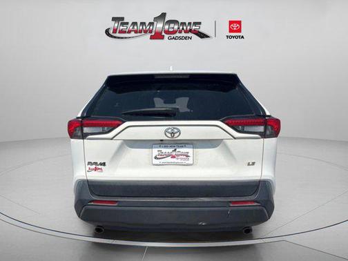 Super White 2019 Toyota RAV4 LE