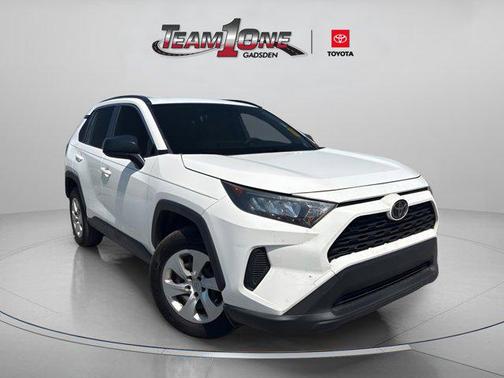Super White 2019 Toyota RAV4 LE