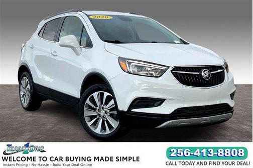 Summit White 2020 Buick Encore Preferred