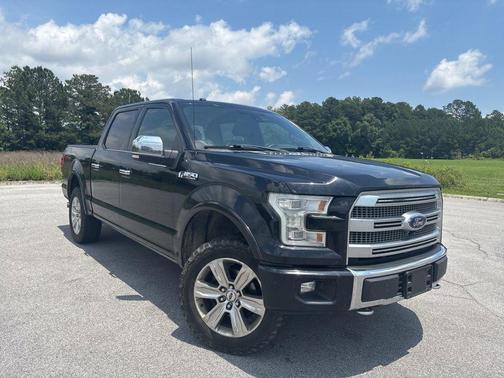 Shadow Black 2016 Ford F-150 Platinum