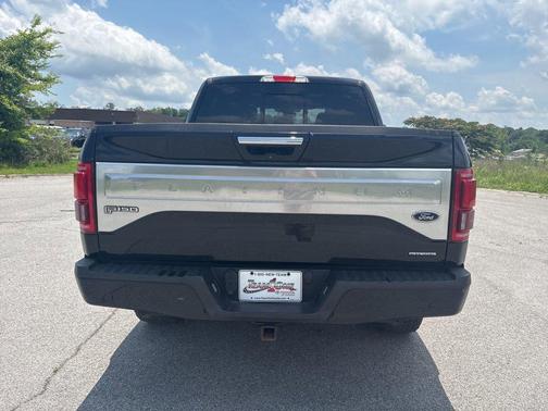 Shadow Black 2016 Ford F-150 Platinum