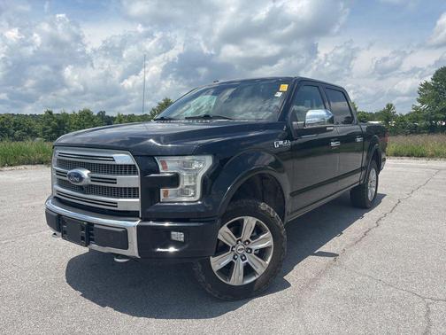 Shadow Black 2016 Ford F-150 Platinum