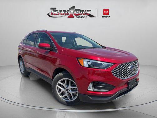 Rapid Red Metallic Tinted Clearcoat 2023 Ford Edge SEL
