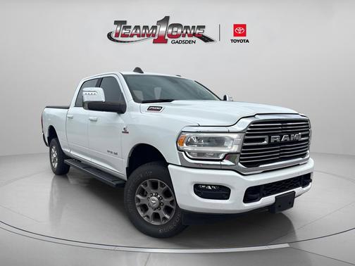Bright White Clearcoat 2024 RAM 2500 Laramie Crew Cab 4x4 6'4' Box