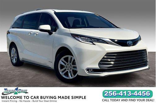 2021 Toyota Sienna Platinum 7 Passenger