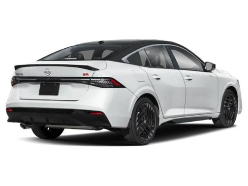 Aspen White Tricoat/Super Black 2026 Nissan Sentra SR